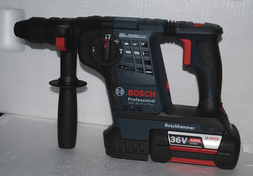 Bosch Akku-Bohrhammer GBH 36 VF-LI Plus