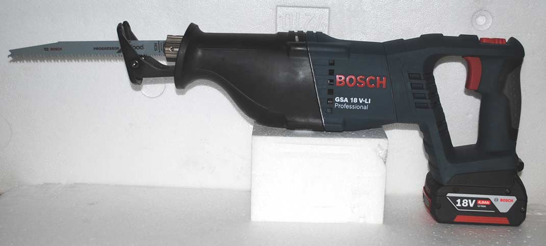Bosch Akku-Säbelsäge GSA 18 V-Li