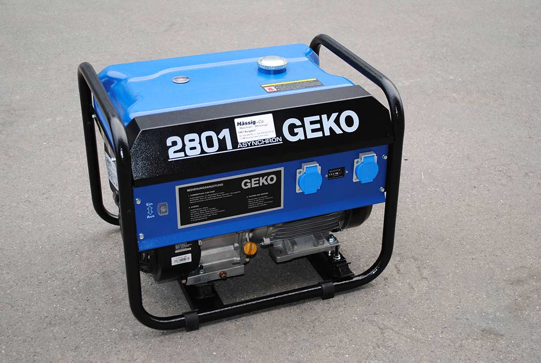Stromerzeuger Geko 2801 E-A/MHBA