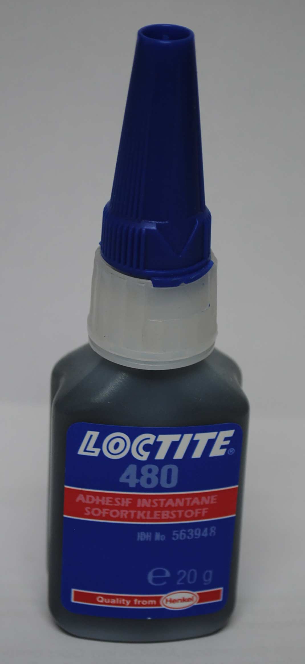 Loctite 480 (Beständig gegen Schlagbelastungen, schwarz)