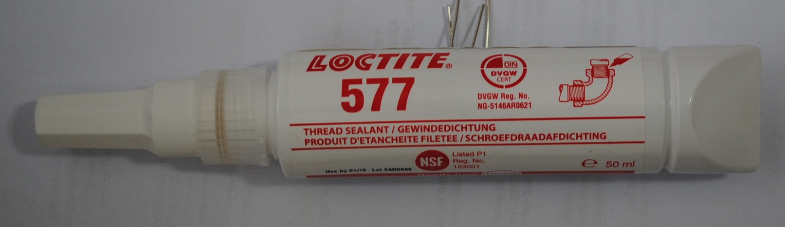 Loctite 577 (Gel für grobe Gewinde)